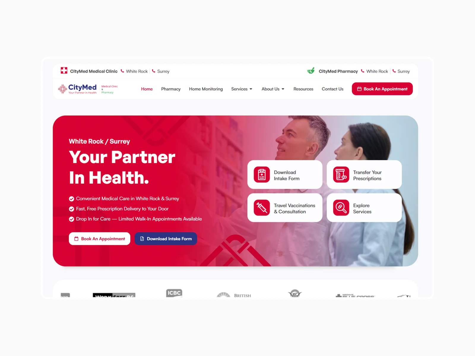 CityMed brand identity work